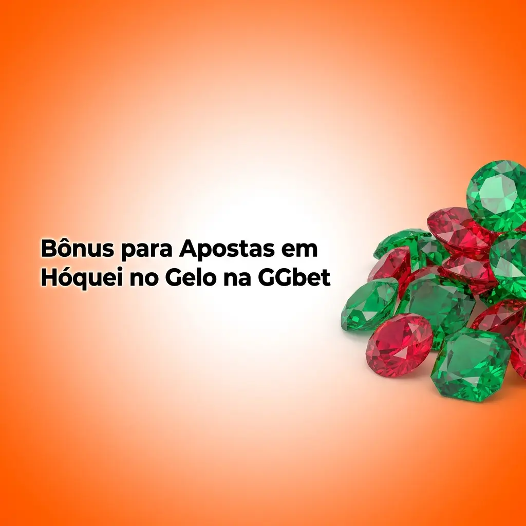 Bônus de boas-vindas GGbet para apostas em hóquei no gelo com rollover e odds mínimas