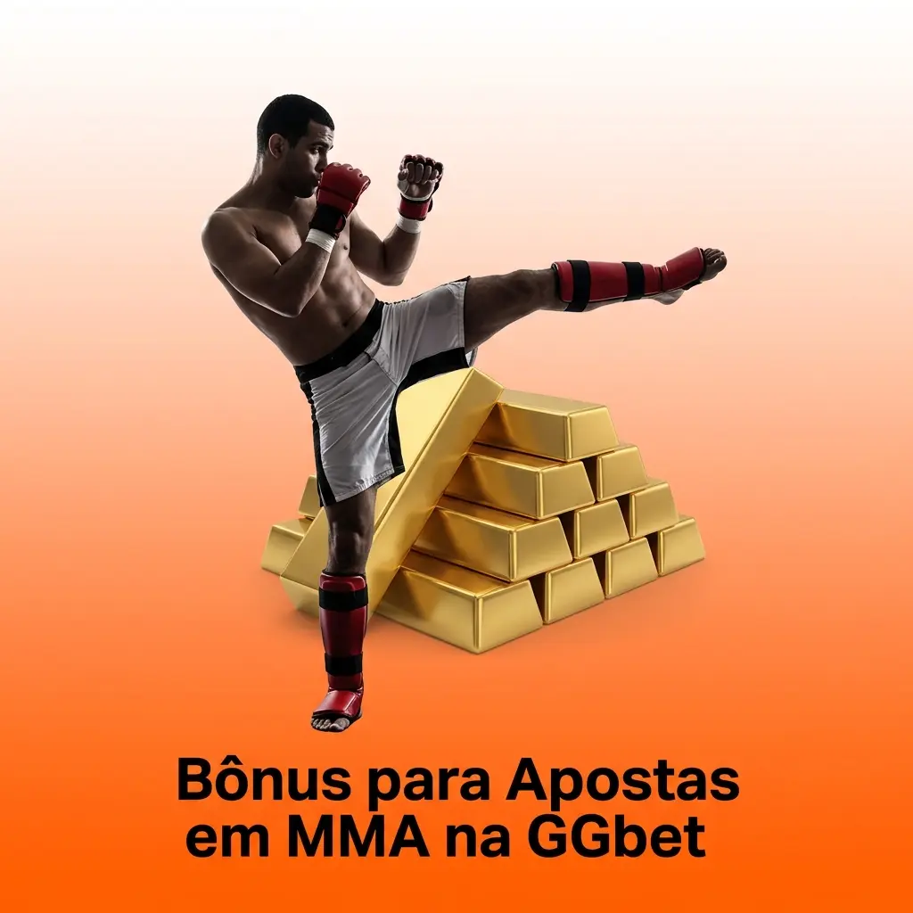 Bônus de boas-vindas GGbet para apostas em MMA com rollover e mercados pré-jogo e ao vivo