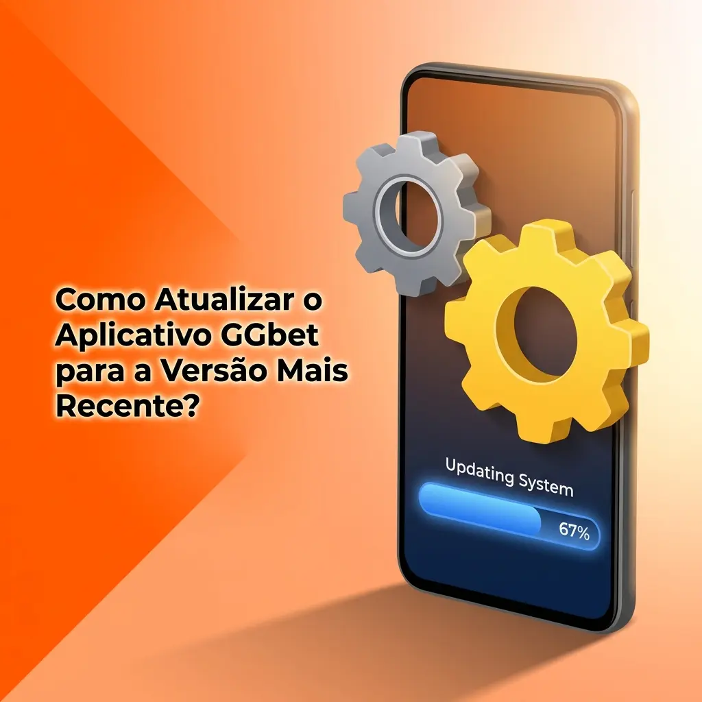 Tela de atualização do app GGbet: baixar APK no Android e atualização automática PWA no iOS via Safari