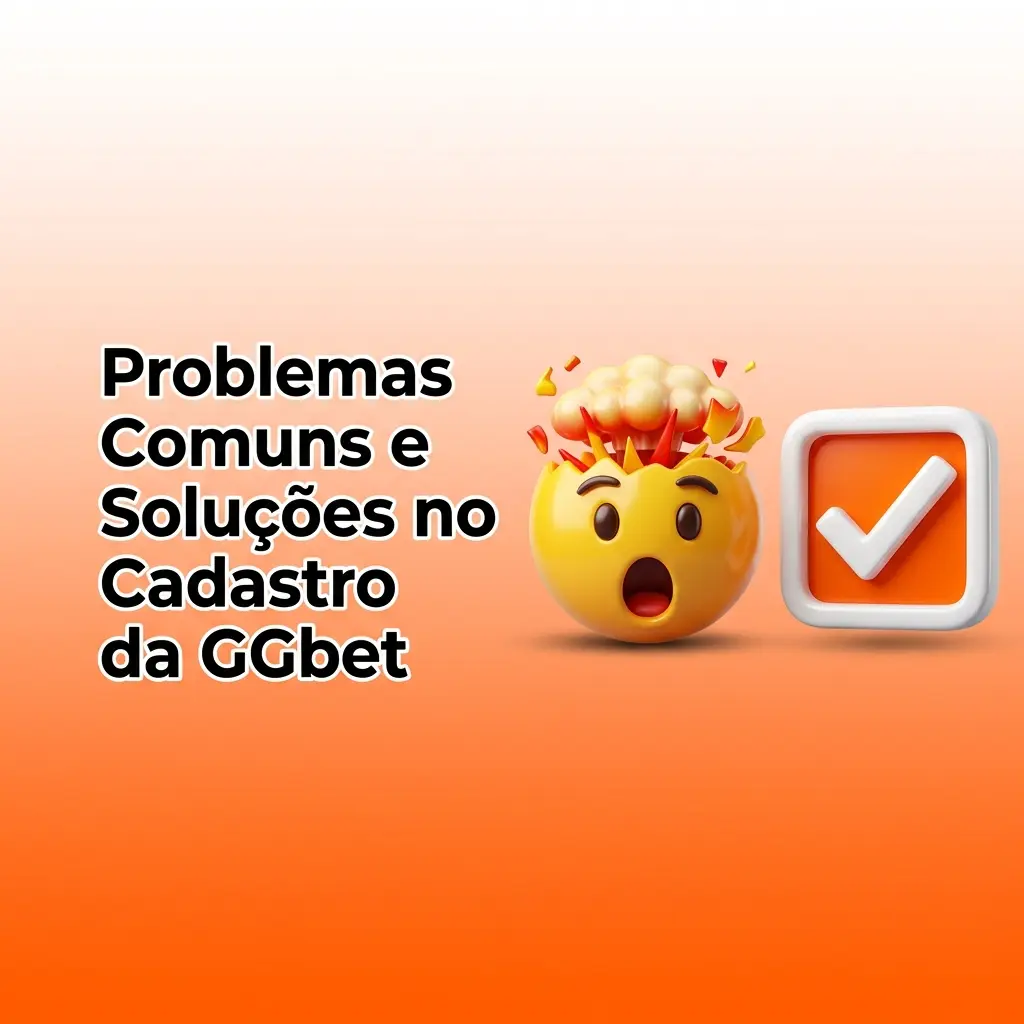 Tabela com problemas comuns e soluções no cadastro da GGbet, incluindo erros de SMS, e-mail e documentos