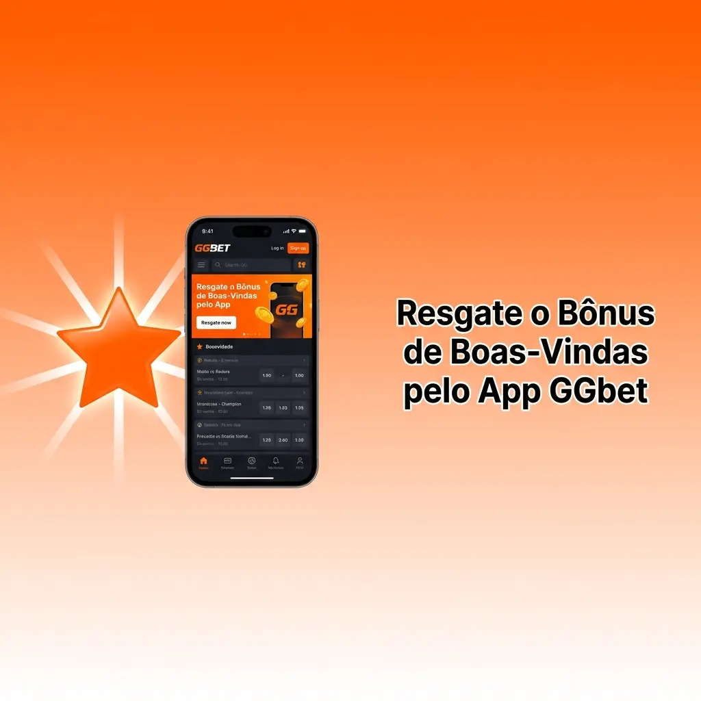 Passo a passo para resgatar o bônus de boas-vindas pelo app GGbet no Android e iOS